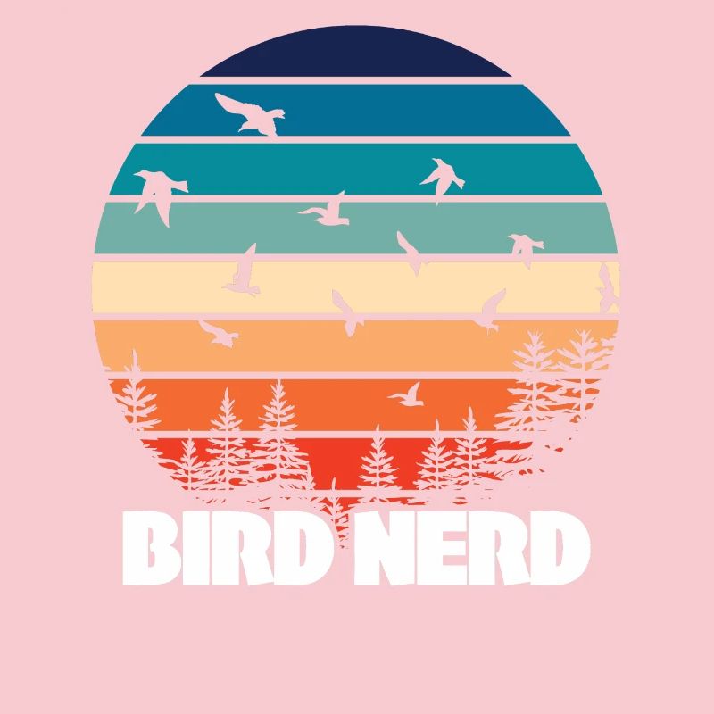 Nerd d’oiseaux d’observation des oiseaux
