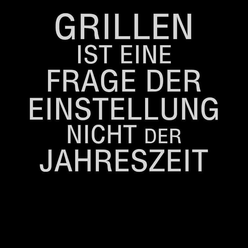 Barbecuing is attitude, not season