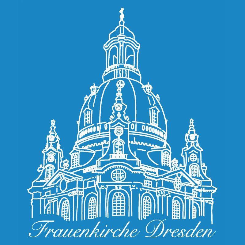Frauenkirche Dresden Dessin
