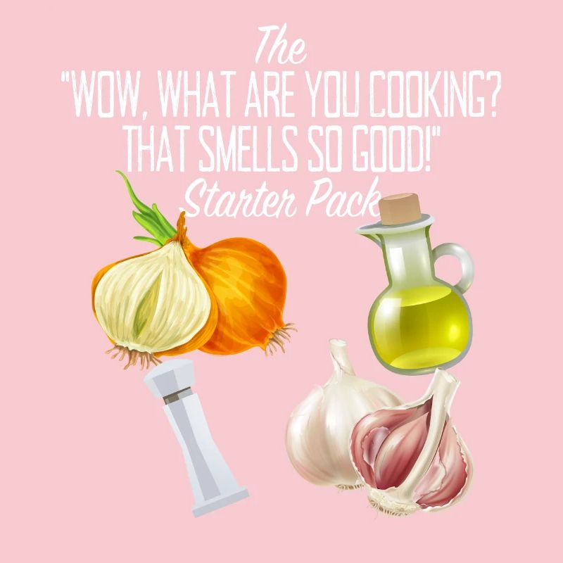 Cooking Starter Pack For chefs cook kitchen chef