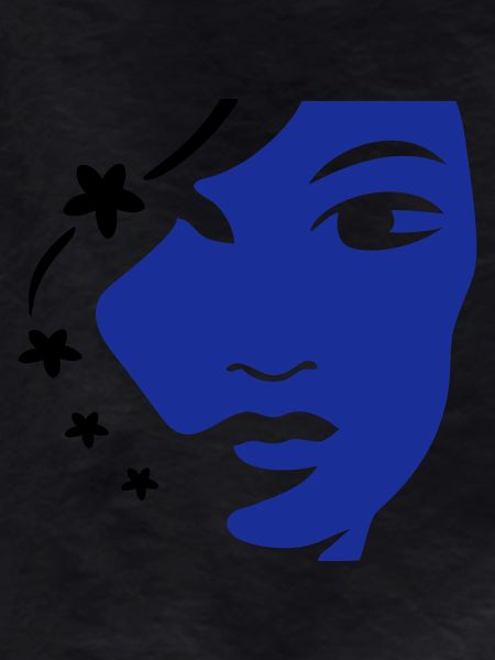 Girl's face Woman's face