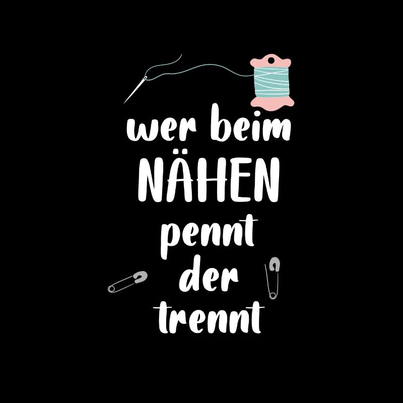 Wer beim Nähen pennt, der trennt