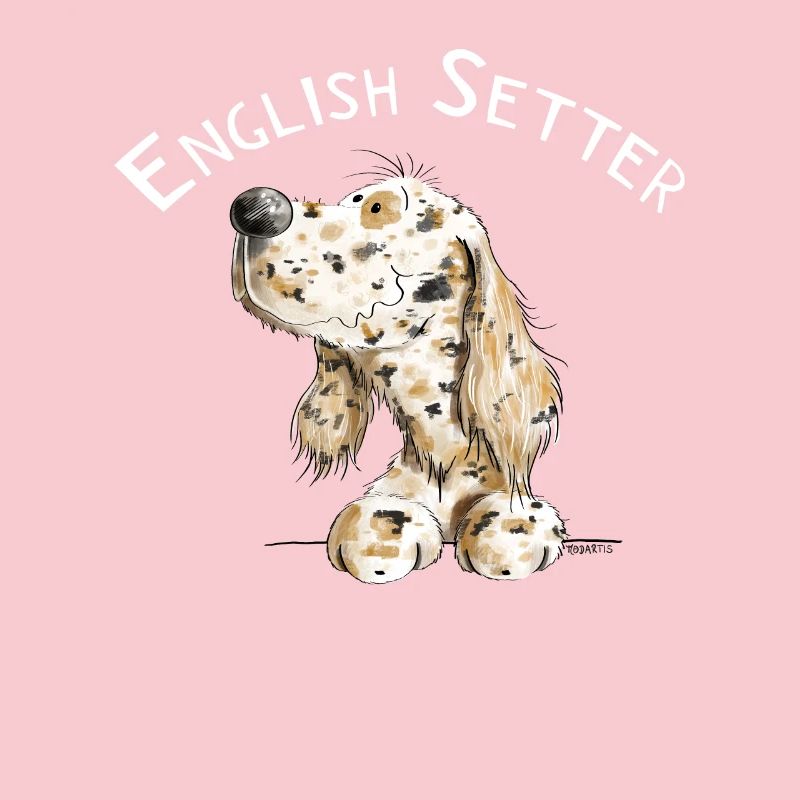Englischer Setter I Hunde Comic Geschenk