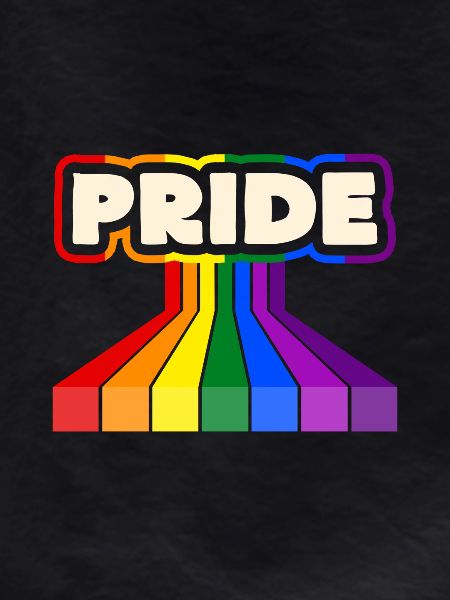 Pride Rainbow Block Design
