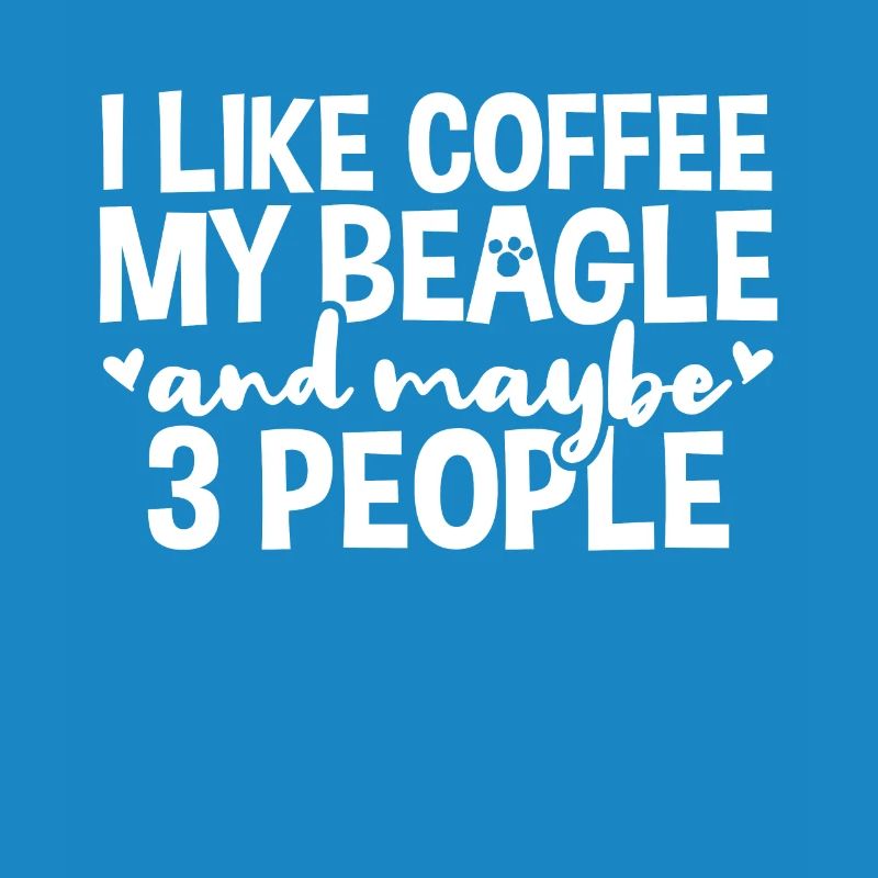 Beagle Kaffeetrinker