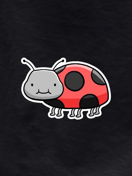 Cuddly Ladybug Cartoon