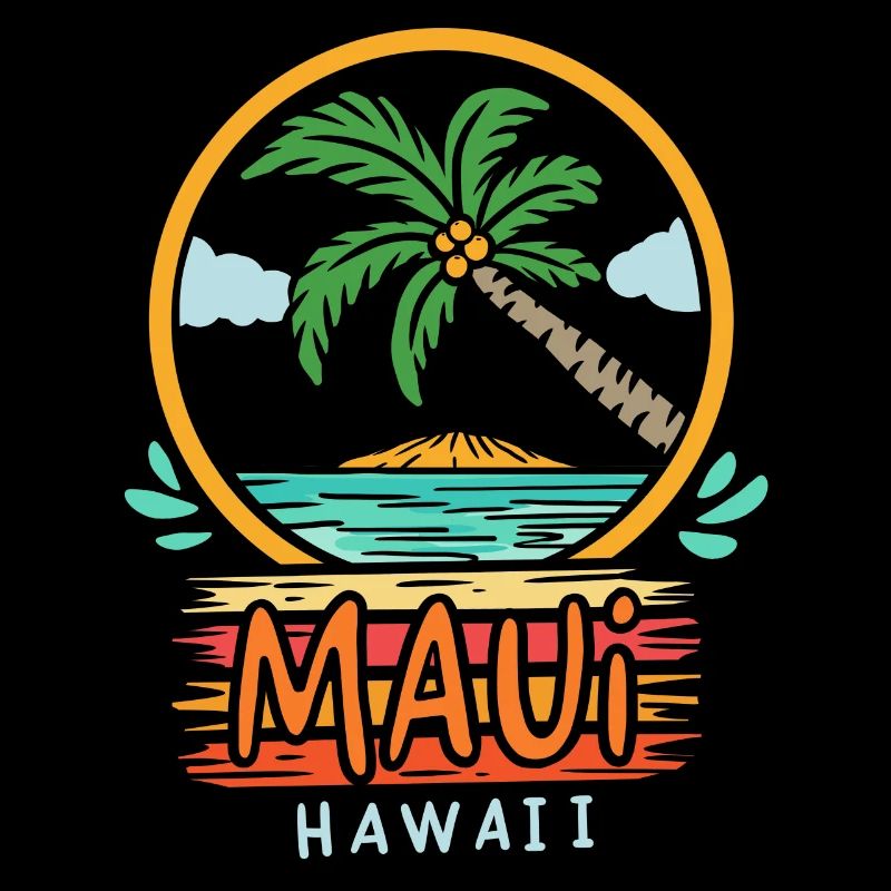 Maui Hawaii Retro