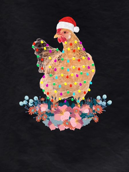 Chicken Merry Christmas