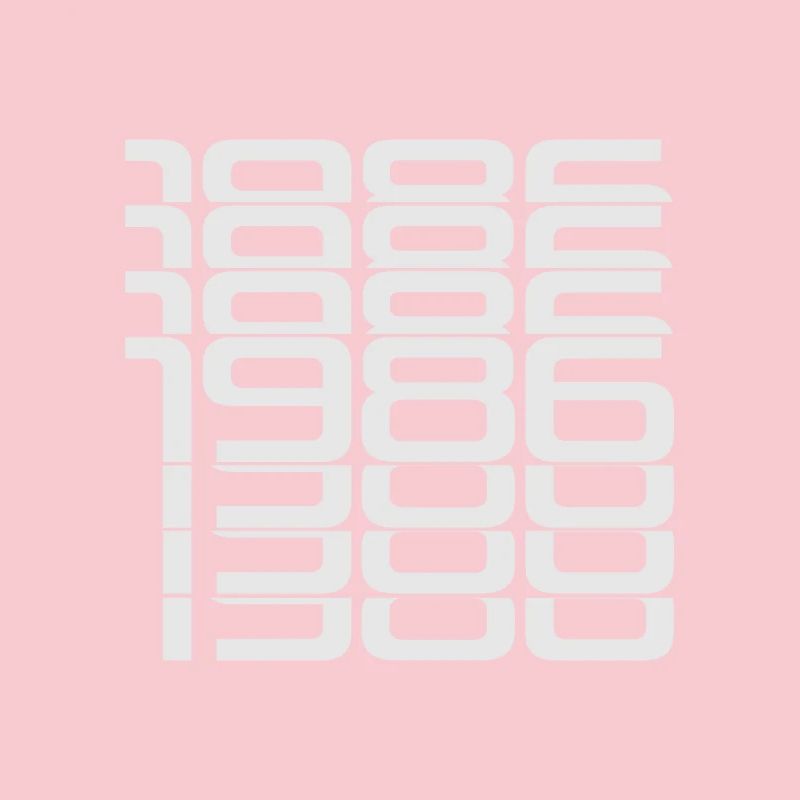 1986 Stack Ziffern Muster