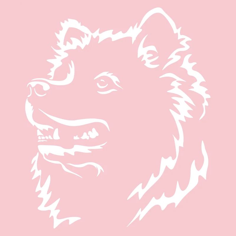 Samoyed Head "Black Edition"