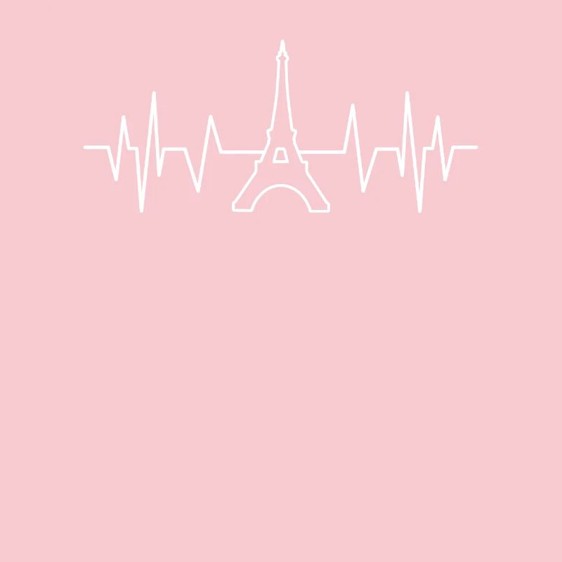 Paris Eiffel Tower heartbeat