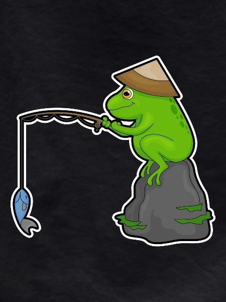 Frog Angler Fish Fishing