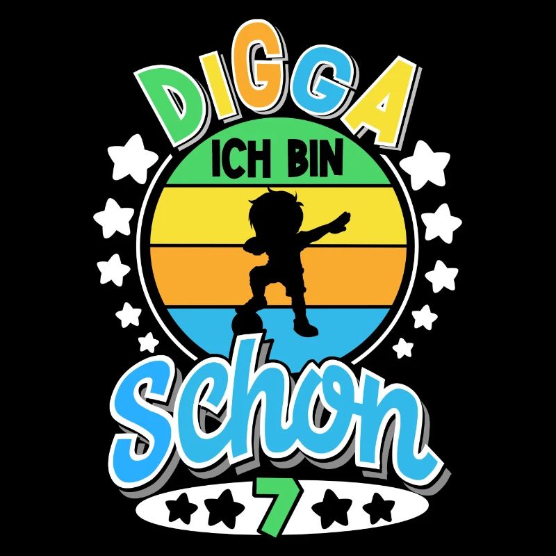 Digga Ich Bin Schon 7 Fußball Dabbing