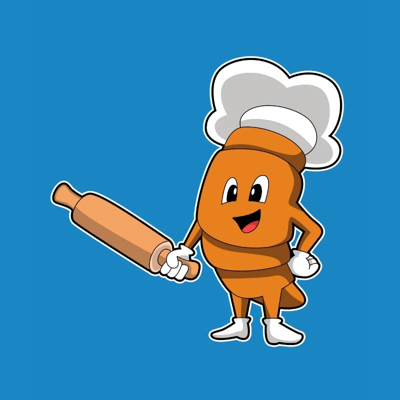 Bread Baker Rolling Pin Baking