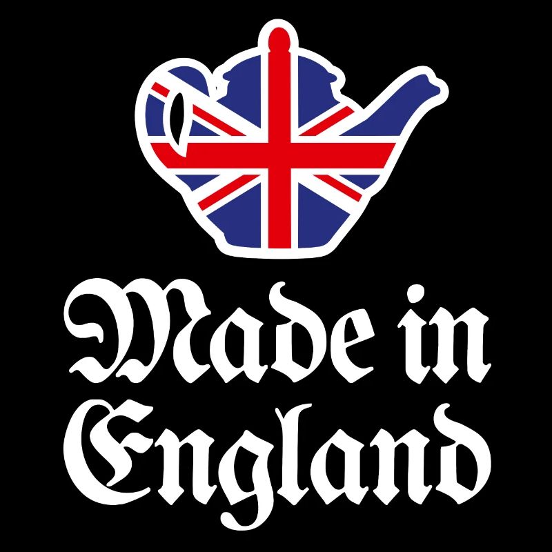 Union Jack Flag Made in England British UK teapot