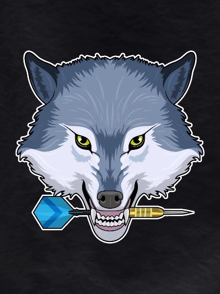 Wolf Dart Dartpfeil