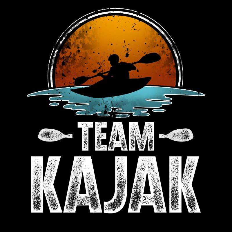 Kajak Kajakfahrer Kajaker Team