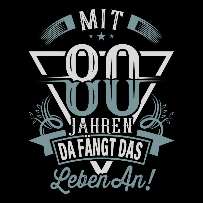 80. Geburtstag Da Fängt Das Leben An