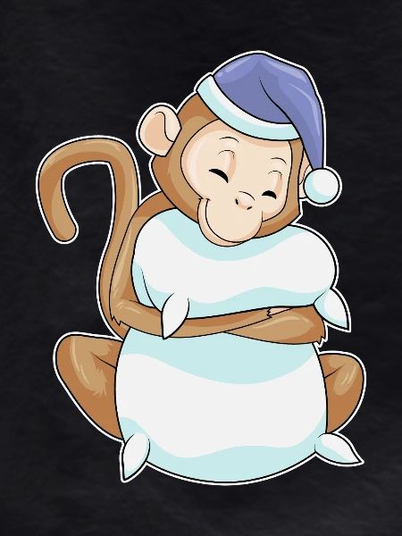 Monkey Sleeping Pillow