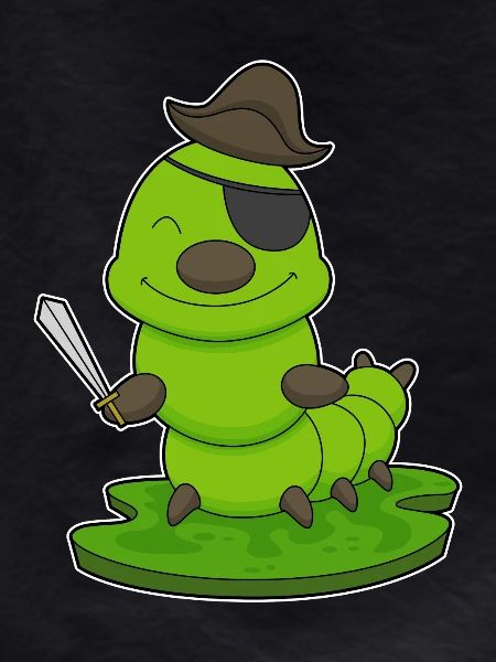 Caterpillar Pirate Sword