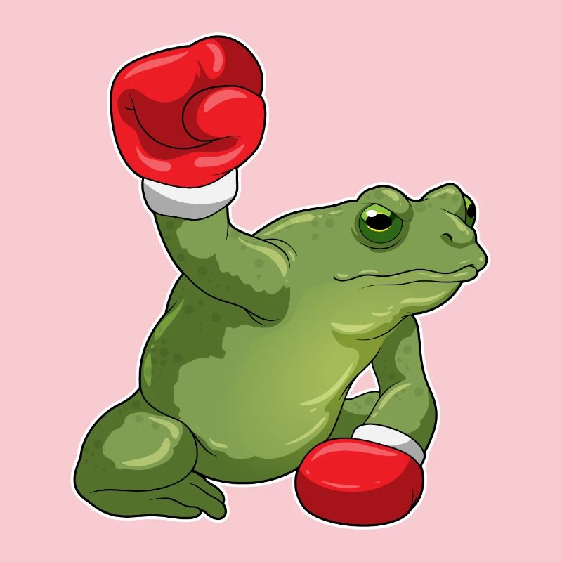Boxer Grenouille Boxe Gants de Boxe Boxe