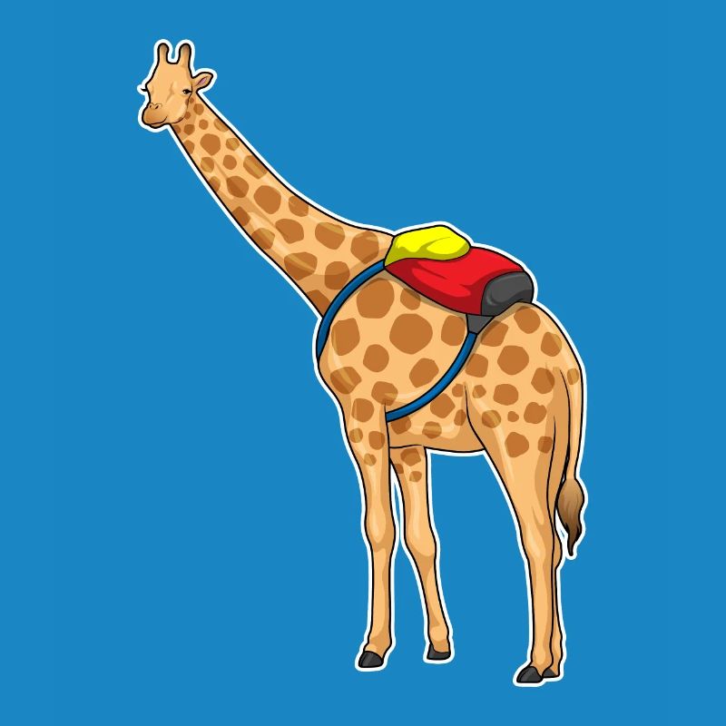 Giraffe Student Backpack School