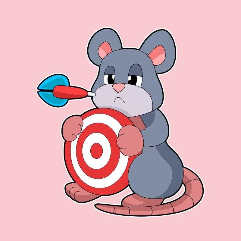 Jeu de fléchettes Mouse Dart