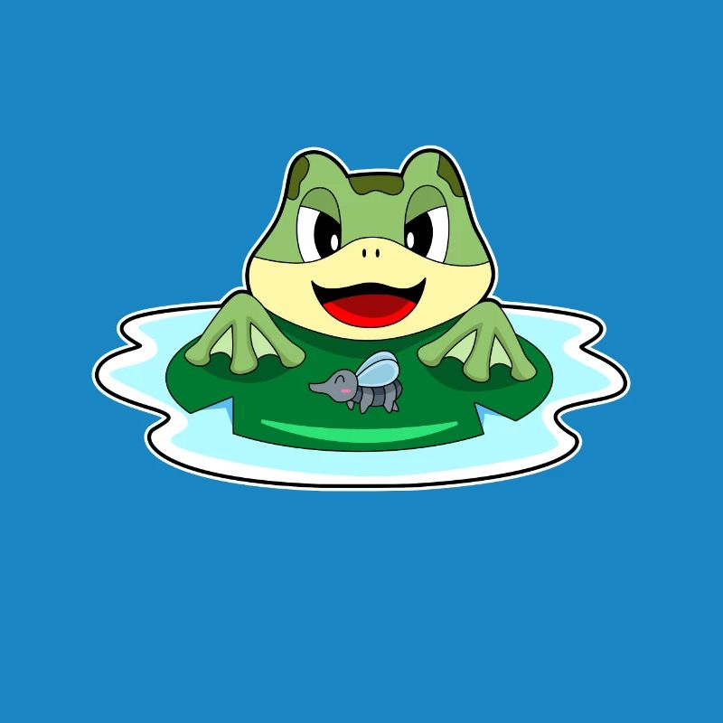 Frosch Fliege