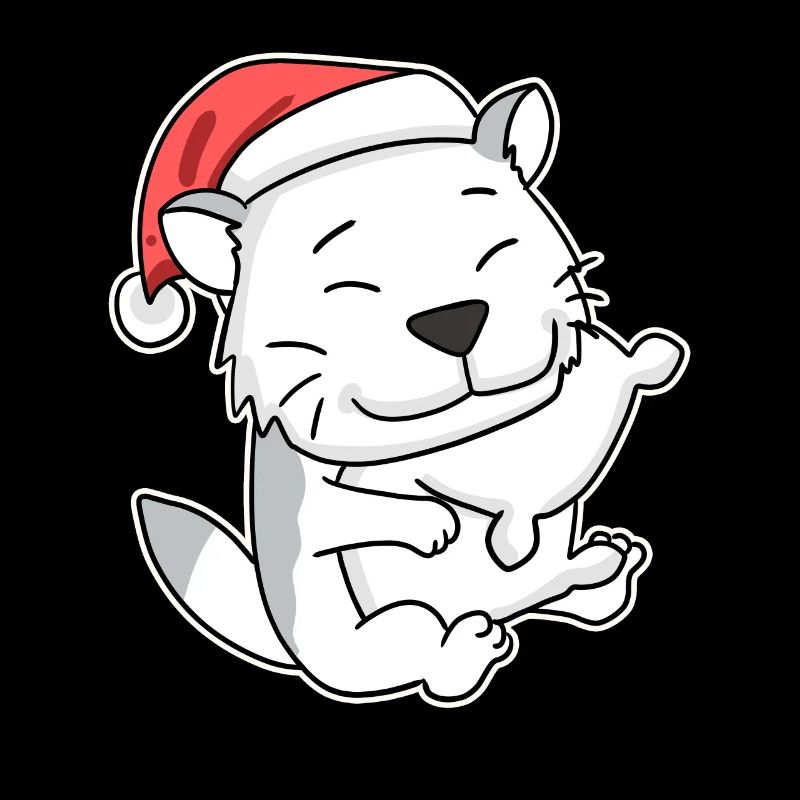 Burmilla Katze Weihnachten Schlafen Müde