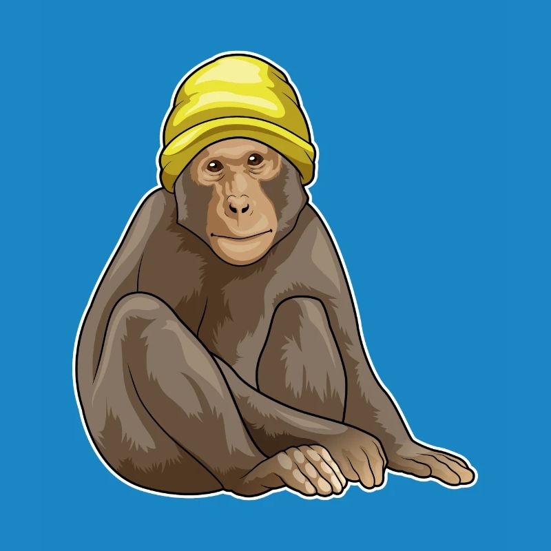 Monkey Winter Hat
