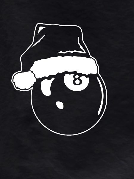 Christmas Pool Ball