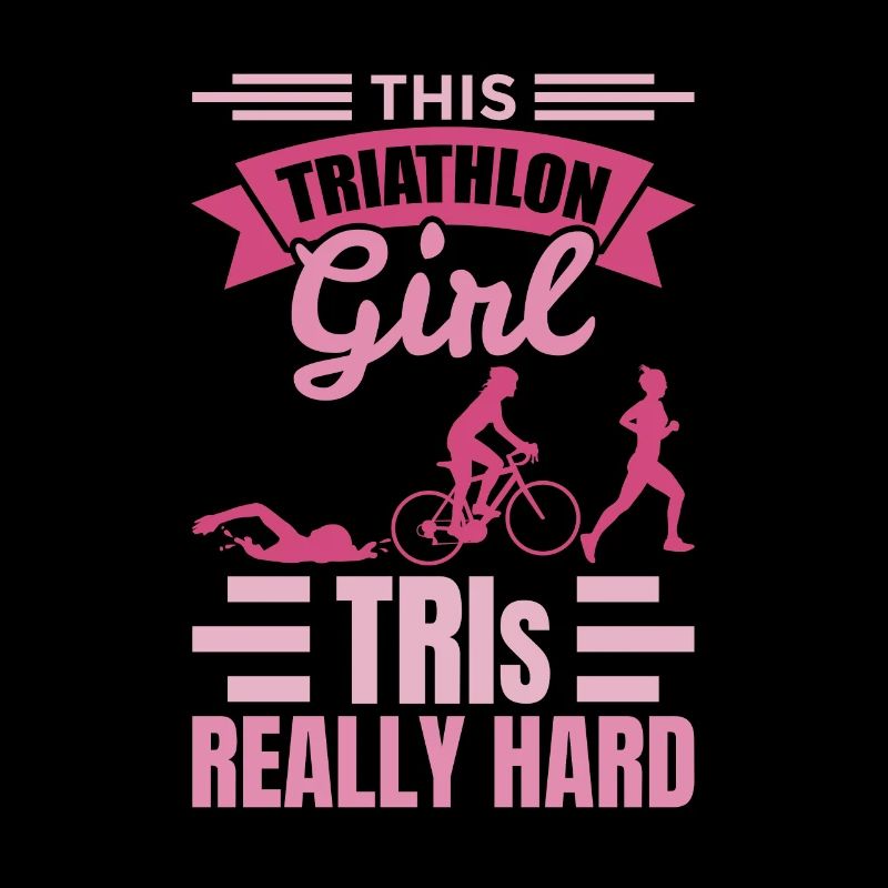 Triathletenmädchen