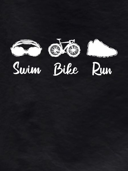 Triathlon Swimmer Biker Runner