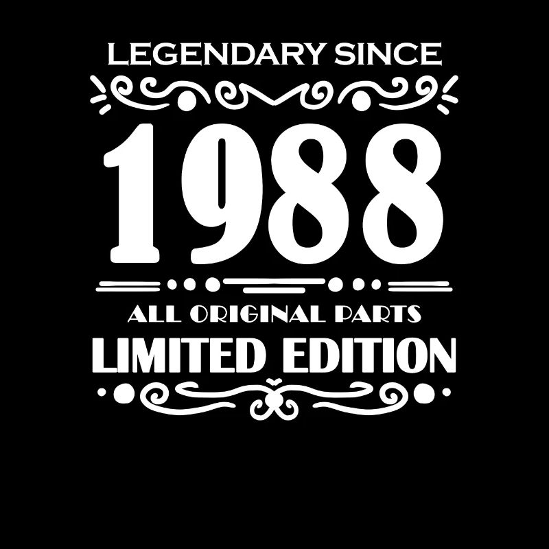 1988 - Né 1988 - Année de construction 1988