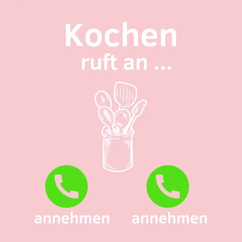 Kochen ruft an - annehmen oder annehmen?