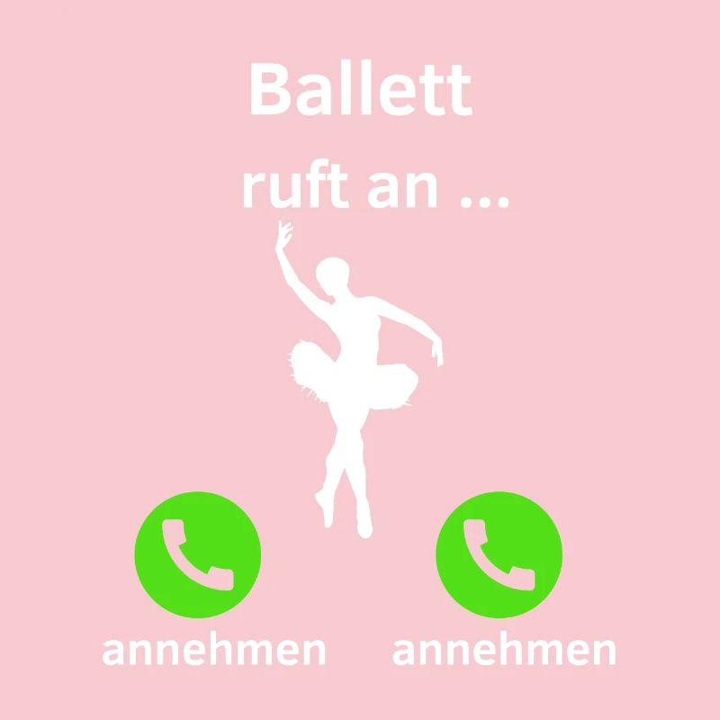 Ballett ruft an - annehmen oder annehmen?