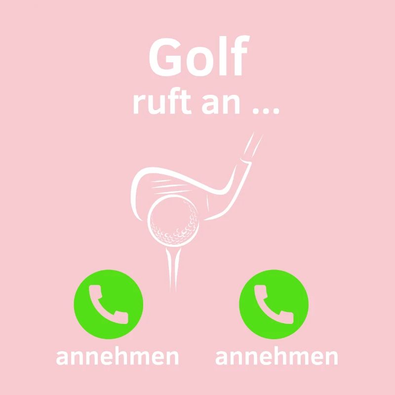 Golf ruft an - annehmen oder annehmen?