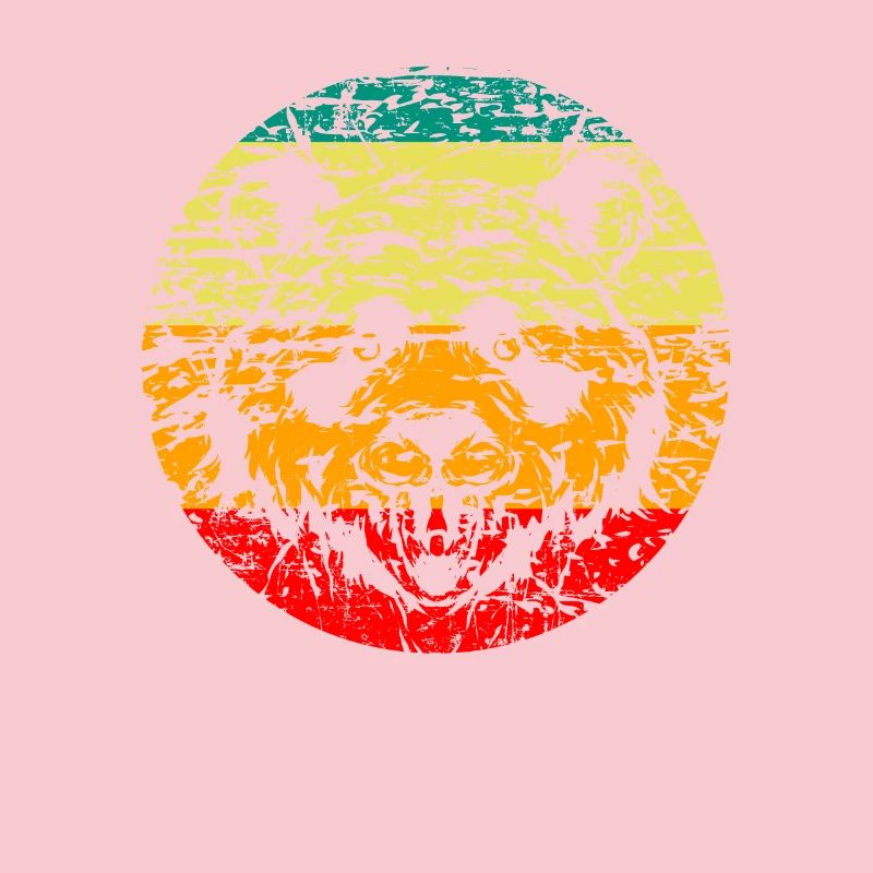 Panda Head rétro