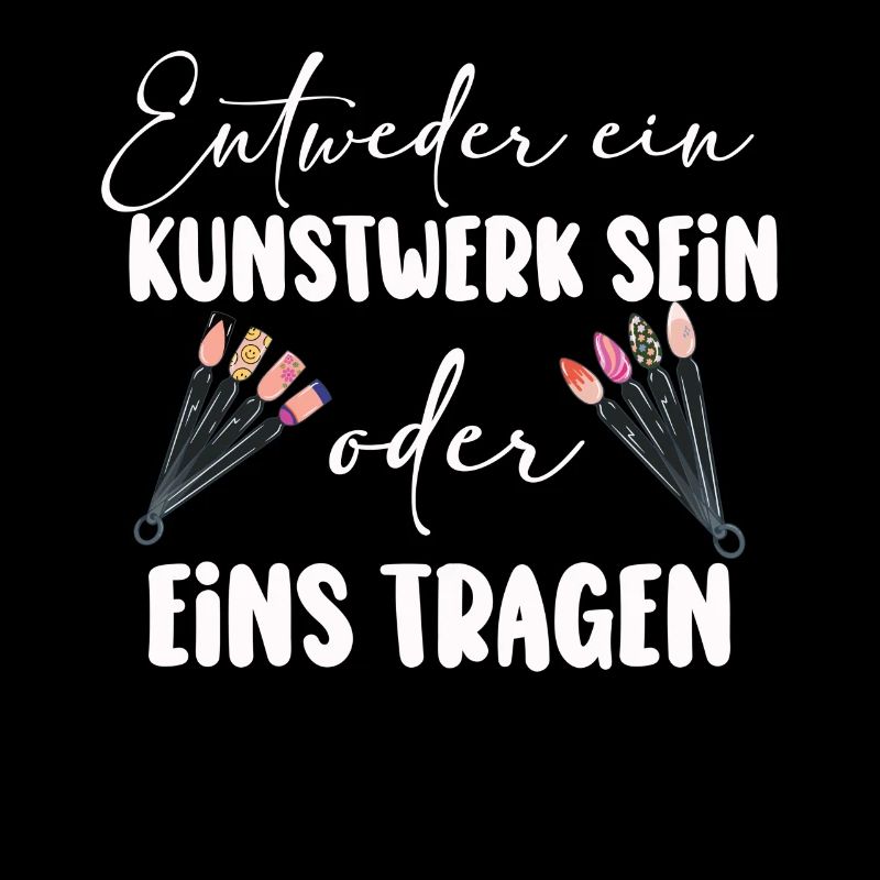 Entweder ein Kunstwerk Sein Nageldesignerin