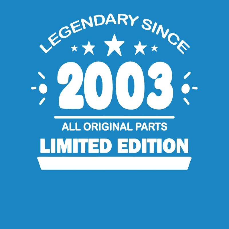 2003 - Né 2003 - Année de construction 2003