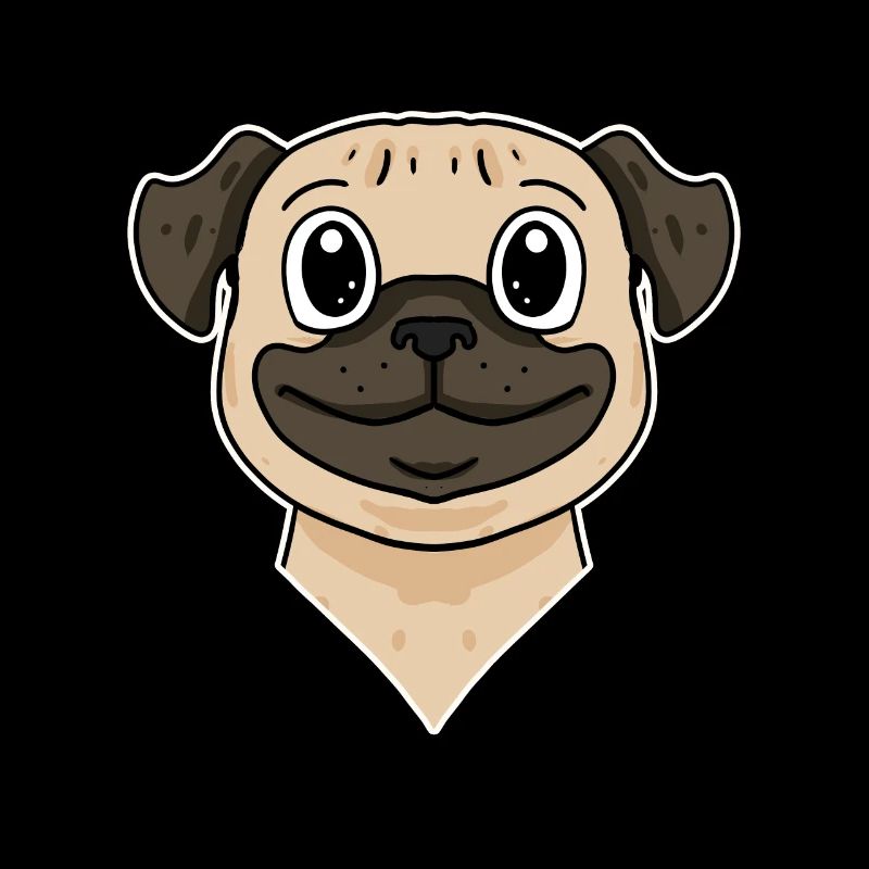 Carlin de race de chien de chien