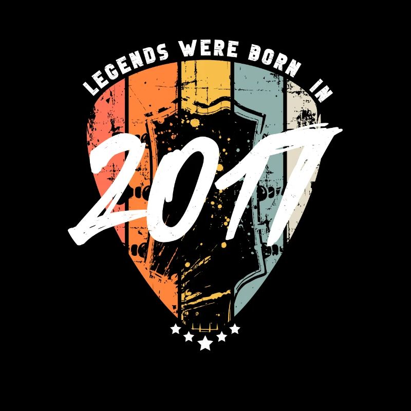 2017 Geburtstag Gitarre Gitarrist