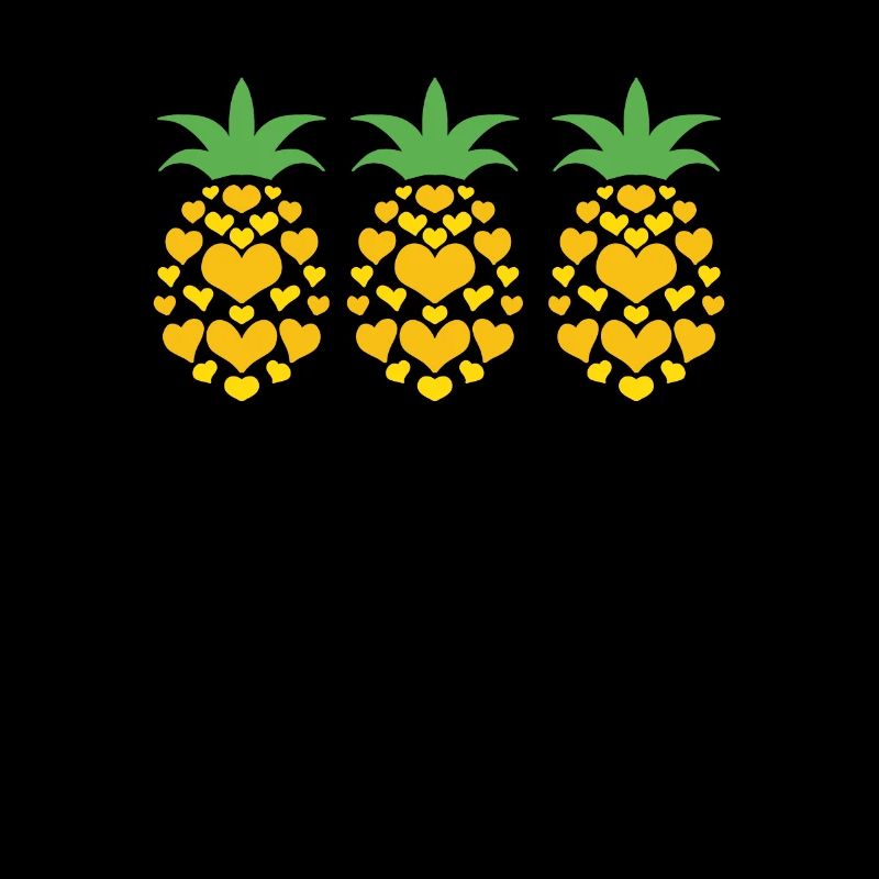 Ananas Herze Herz