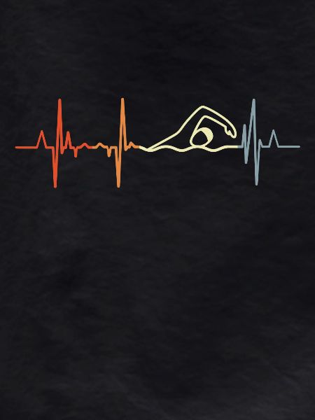 Swimmer Heart Line