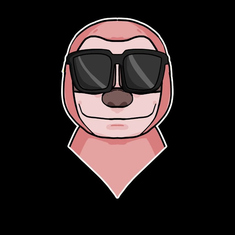 Faultier mit Sonnenbrille