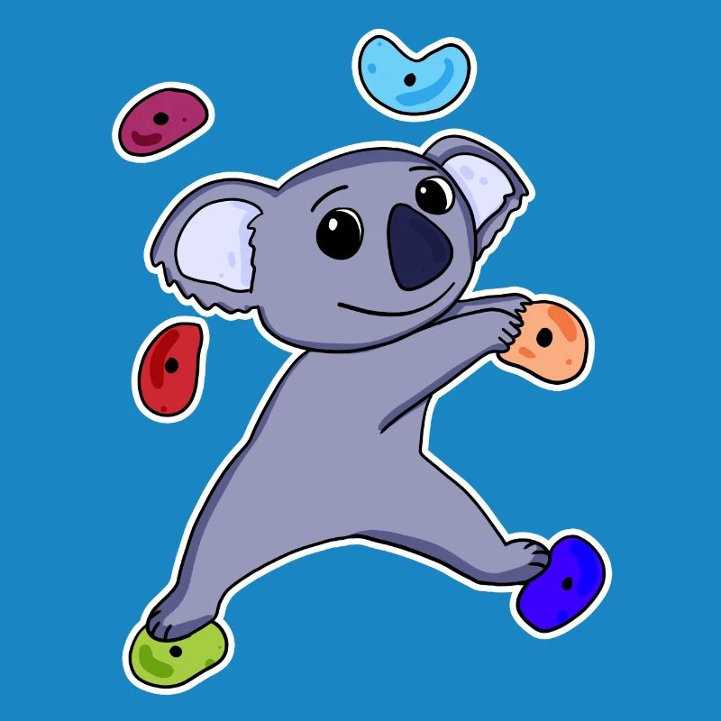 Climbing Koala