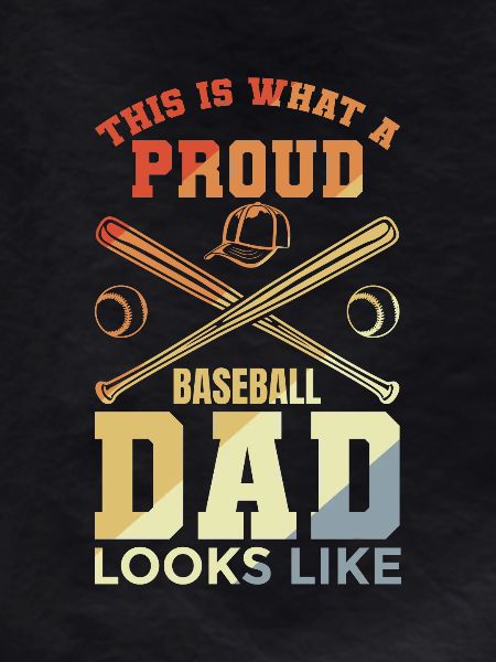 Funny baseball dad