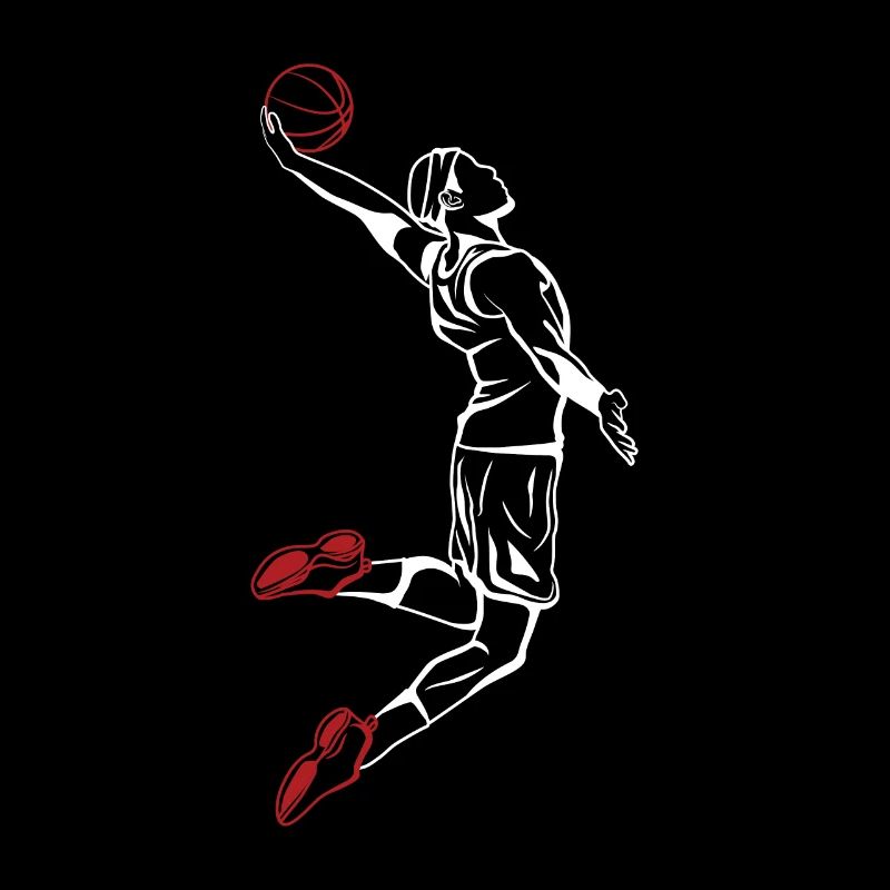 Joueur de basket-ball Slam Dunk