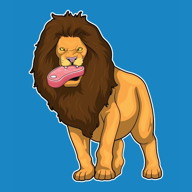 Löwe Fleisch