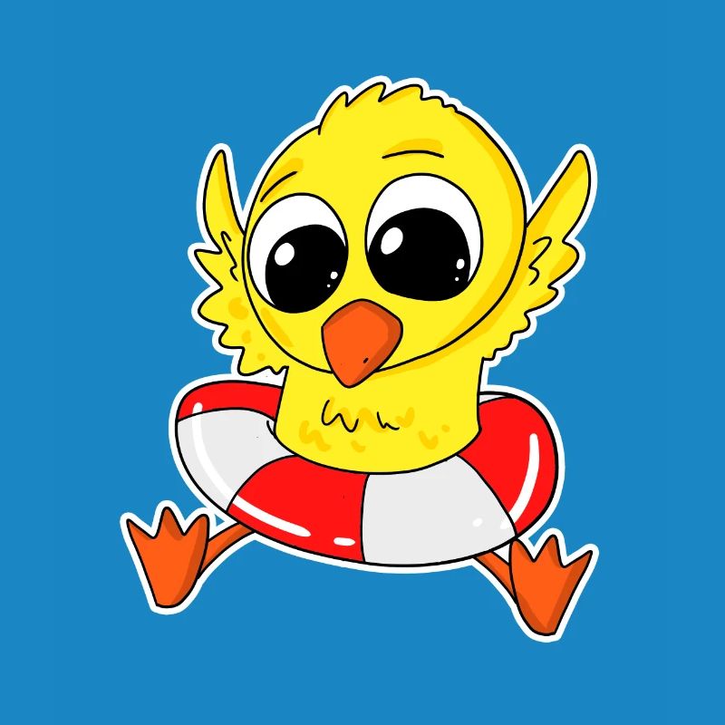 Duck bathing duck bathing